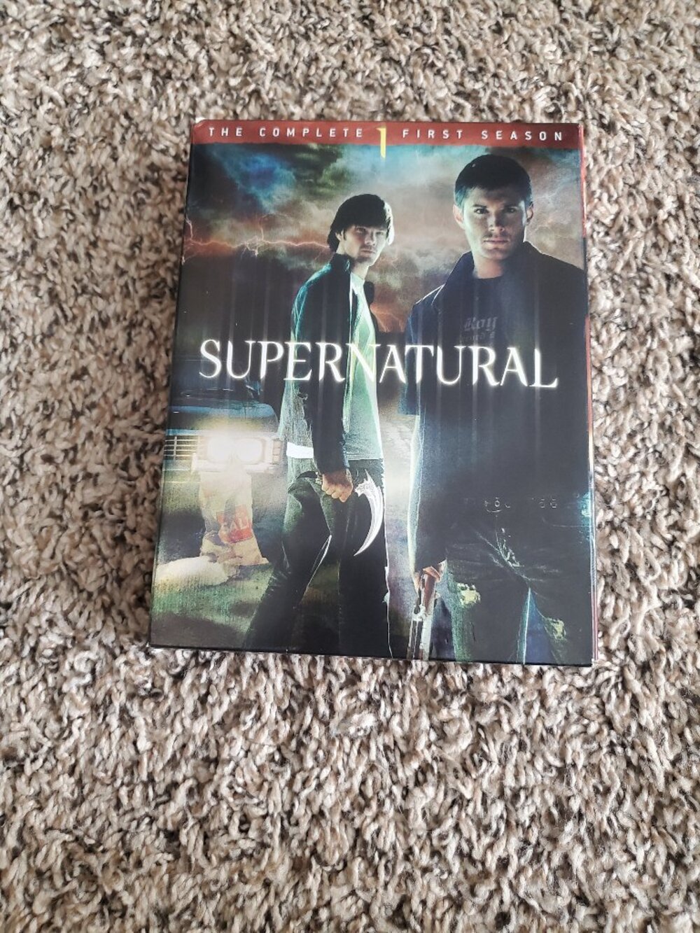 Supernatural DVD boxed sets seasons 1-8